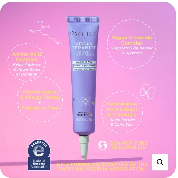 Pacifica Vegan Ceramide Barrier Eye Cream. NEW IN BOX. - Picture 6 of 6